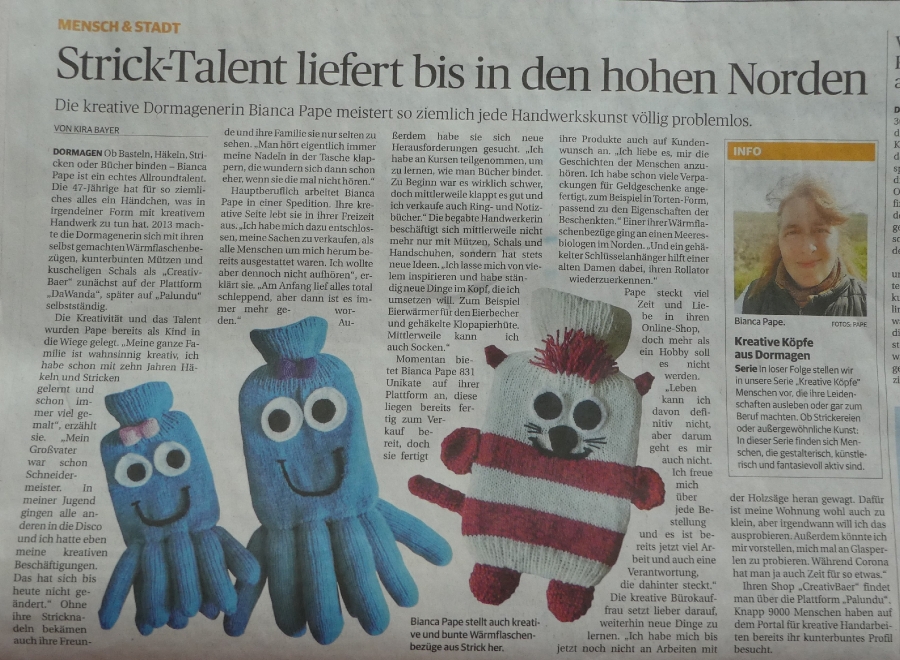 Bericht Neuß-Grevenbroicher-Zeitung 05.05.2021