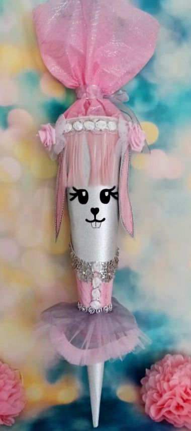 Schultüte Hase Ballerina Zuckertüte für Mädchen
