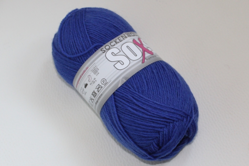 Sockenwolle Sox Fb. 38, einfarbig, 4-fach,
