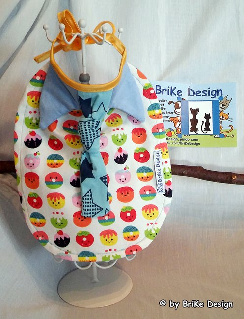  -  ♡Lätzchen Krawatte Cupcake♡ handmade BriKe Design 