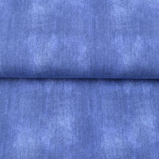 Jeans Baumwolll-Jersey-Stoff uni blau ausgewasche Jeansfarbe Öko-Tex  Standard 100 - Meterware EU Stoffe Jeansoptik