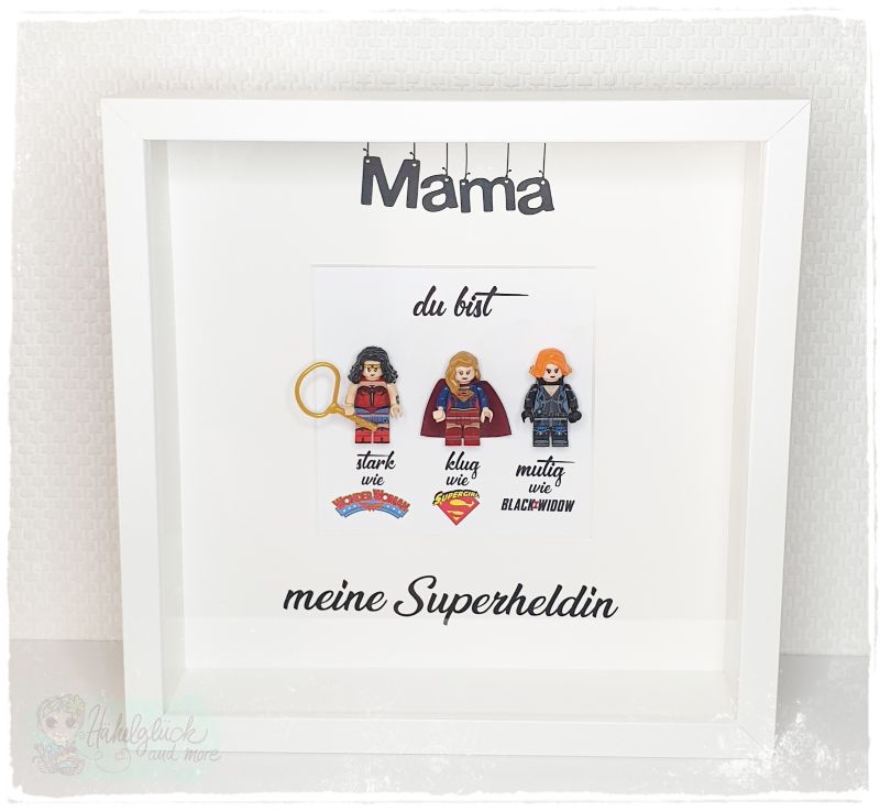 Rahmen für eine Superheldin ♥ perfekt zum Muttertag ♥