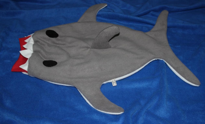  - Baby Pucksack Schlafsack Hai Strampelsack Gr. 74/80 shark sleepingbag