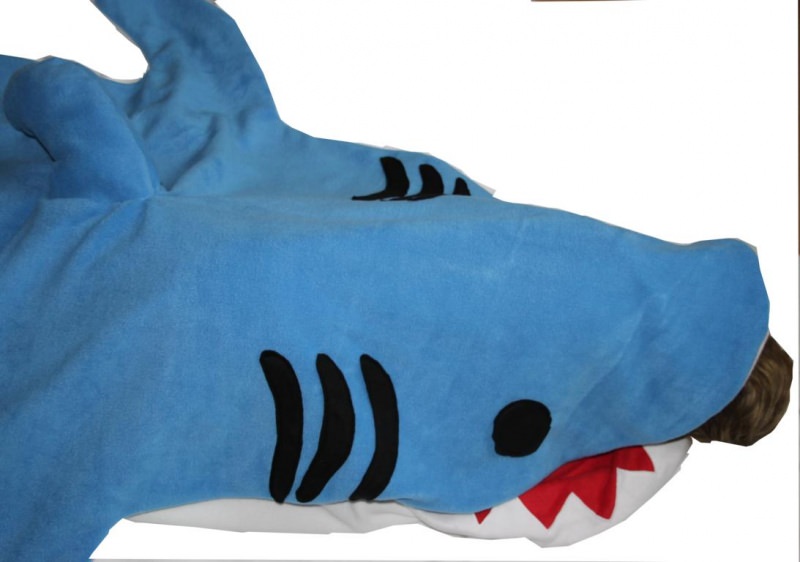 Schlafsack Hai für Erwachsene shark bag sleeping bag adults