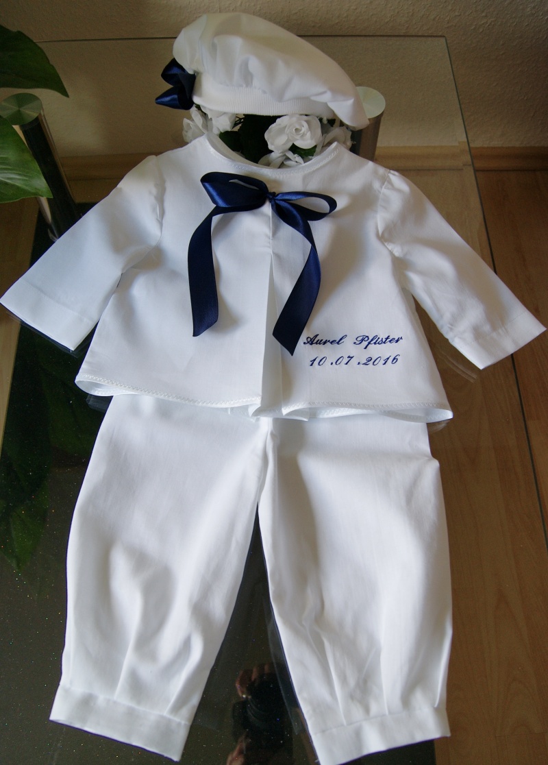 Taufanzug für Jungen und Mädchen 3-tlg. Anzug Taufe.