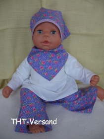 Puppenmode für Baby Puppen ca. 46-48 cm *206a*