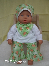 4 tlg. Set - Puppenmode für Baby Puppen ca. 36 cm *519a*  