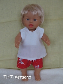 Puppenmode Sommer für Baby Puppen ca. 32 cm *401a* 