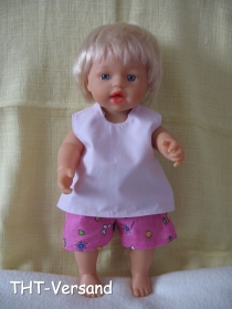 Puppenmode Sommer für Baby Puppen ca. 32 cm *603a* 