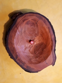 handgefertigte Schale aus Kirschbaumholz , carved , gefräst  - Handarbeit kaufen