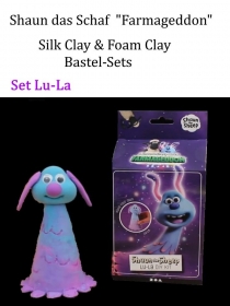 Lu-La das Alien aus Shaun das Schaf Clay-Bastel-Set zum selber bauen ( Farmageddon) Lufttrocknende Knete