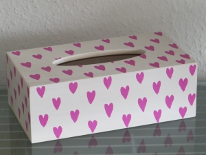 Kosmetikbox Kosmetiktücherbox Spender Tuchbox Holz Tücherbox Taschentuchbox - Handarbeit kaufen