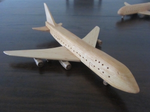 Flugzeug Flieger Modellflugzeug Passagierflugzeug Modell    - Handarbeit kaufen