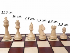 Schach Schachspiel Tournament Staunton No 8 Holz Neu - Handarbeit kaufen