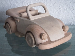 PKW Oldtimer Cabrio Modellauto Auto Unikat Holz sehr selten Handarbeit XXL - Handarbeit kaufen