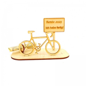 Geldgeschenk Mountainbike, Geschenk Fahrrad lustiges Geschenk, Geld schenken -K24- Rente 2023 - Handarbeit kaufen