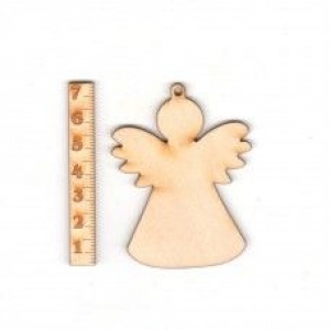 Schutzengel ☆  Einfacher Engel als Anhänger zum Beschriften 7 cm Schutzengel - Handarbeit kaufen