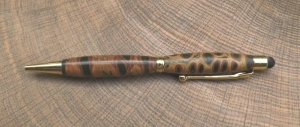 Kugelschreiber aus einem Banksiazapfen gedrechselt