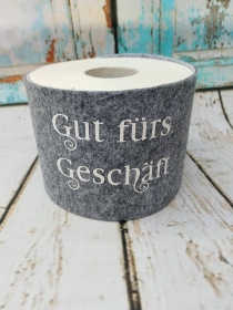 Toilettenpapierbanderole aus Filz, Klorollenhülle, Gut fürs Geschäft (Kopie id: 100208062) (Kopie id: 100208063) (Kopie id: 100208064)