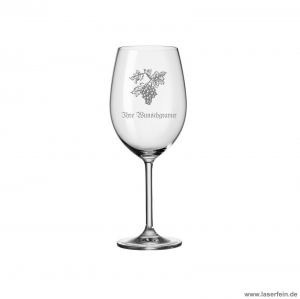Edles Bordeauxglas Weinglas mit Eurer Wunschgravur
