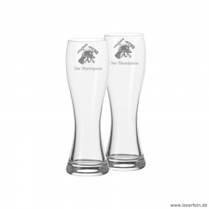 Weißbierglas, Weizenbierglas mit Eurer Wunschgravur -Marke Leonardo (Kopie id: 100213282)