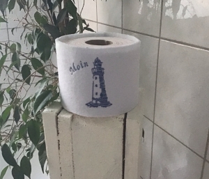  ToilettenpapierBanderole ❤️ KlopapierBanderole ❤️ Maritim ❤️ Geschenk ❤️ Unikat - Leuchturm