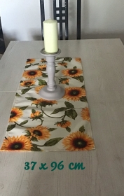 Tischläufer ❤️ Tischdecke  ❤️ Geschenk ❤️ Deko ❤️  Unikat - Sonnenblume  - Handarbeit kaufen