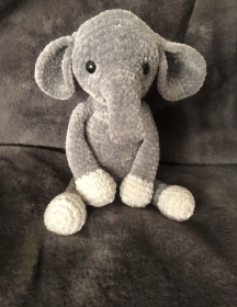 Kuscheltier/ Häkeltier Elefant,grau, handmade, Geschenk, Geburt, Amigurumi