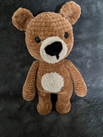 Kuscheltier Bär gehäkelt Häkeltier handmade Geschenk Kind neu Amigurumi  - Handarbeit kaufen