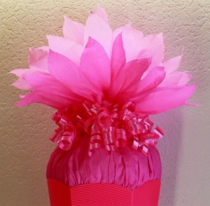 Schultüte Zuckertüte Rohling zum selbst verzieren Rohling 70 75 80 85 90 100 cm für Mädchen HANDARBEIT leuchtpink pink rosa - Handarbeit kaufen