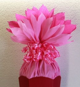 Schultüte Zuckertüte OHNE BUCHSTABEN !!! Rohling zum selbst verzieren Rohling 70 75 80 85 90 100 cm für Mädchen HANDARBEIT rot pink rosa - Handarbeit kaufen