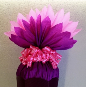 Schultüte Zuckertüte Rohling zum selbst verzieren Rohling 70 75 80 85 90 100 cm für Mädchen HANDARBEIT violett lila silber rosa (Kopie id: 100333476) - Handarbeit kaufen