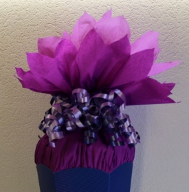 Schultüte Zuckertüte Rohling zum selbst verzieren Rohling 70 75 80 85 90 100 cm für Mädchen HANDARBEIT dunkelblau silber lila violett - Handarbeit kaufen