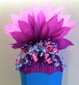 Schultüte Zuckertüte Rohling zum selbst verzieren Rohling 70 75 80 85 90 100 cm / 1 m für Mädchen HANDARBEIT rosa blau violett - Handarbeit kaufen