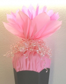 Schultüte Zuckertüte Rohling zum selbst verzieren Rohling 70 75 80 85 90 100 cm für Mädchen HANDARBEIT rosa grau - Handarbeit kaufen