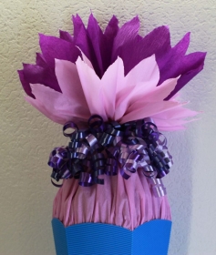 Schultüte Zuckertüte OHNE BUCHSTABEN!!!  Rohling zum selbst verzieren Rohling 70 75 80 85 90 100 cm / 1m für Mädchen HANDARBEIT blau rosa lila - Handarbeit kaufen