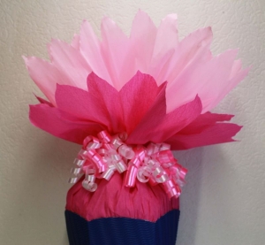 Schultüte Zuckertüte Rohling zum selbst verzieren Rohling 70 75 80 85 90 100 cm für Mädchen HANDARBEIT dunkellblau rosa pink - Handarbeit kaufen