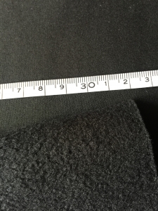 ✂ Softshell schwarz - Meterware ab 0,5 m