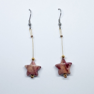 Origami Sterne Ohrringe Ohrhänger, Japanisch, Handgemacht Schmuck, Perfektes Geschenk aus Origami Papier