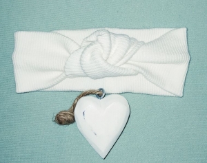 Stirnband Haarband Baby stylisches Knotenstirnband Kopfumfang 35-36 cm 