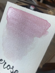 Seerose Shimmer Watercolor, Aquarell, halber Topf
