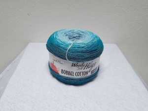 Woolly Hugs Bobbel Cotton Farbe 23 * ein toller hellblauer Farbverlauf *