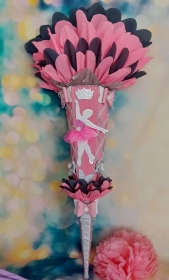  120 cm  Schultüte Ballerina  Ballett  Zuckertüte Rohling für Mädchen - Handarbeit kaufen