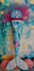   Schultüte Meerjungfrau Zuckertüte  für Mädchen  mermaid   - Handarbeit kaufen