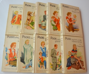 10 Pucki-Bücher von Magda Trott