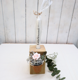 Kerzenhalter Kerzenständer Holz Kerze Blumen Geschenk für Geburtstagsgeschenk (Kopie id: 100322948) (Kopie id: 100322949) - Handarbeit kaufen