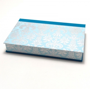 Box / Schachtel mit Klappdeckel Ornamente Buchbindearbeit  - Handarbeit kaufen