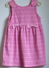 Baumwoll-Jersey-Kleid Größe 116 - Handarbeit kaufen