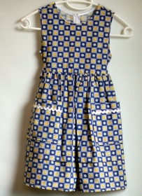 Mädchen-Sommerkleid, Größe 104 - Handarbeit kaufen