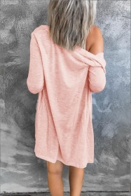 Damen-Sommer-Cardigan/Longarm Sweater, Größe 38/40, Farbe hellrosa # CARD 51    - Handarbeit kaufen